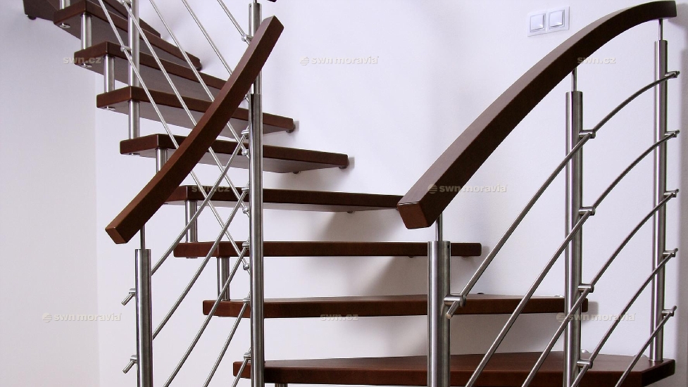 kombinované schodiště